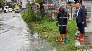 Başkan Tavlı: “Yaptığımız yatırımlar, olması muhtemel afetlerin önüne geçiyor”