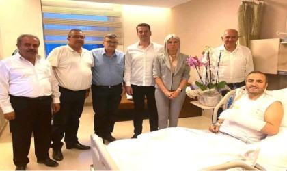 Başkan V. Subaşı Cafer Elması ziyaret etti