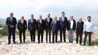 Başkanlara şehri tanıttı