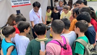 Bilgievi öğrencileri Sur Bilim Şenliğine katıldı