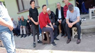 Bisikletinde kalp krizi geçiren adam defnedildi