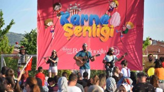 Bozüyükte çocuklar Karne Şenliğinde eğlendi