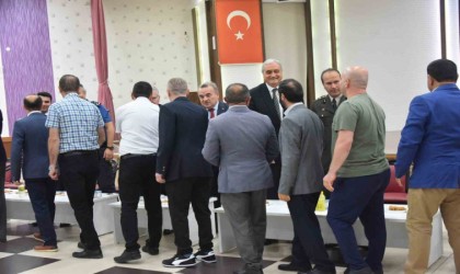 Bozüyükte protokol ve vatandaşlar bayramlaştı