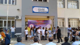 Bozyazıda 5 bin 500 öğrenci karne sevinci yaşadı