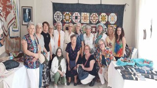 Burhaniyede kadın kursiyerlere yardım teşekkürü