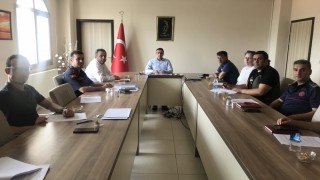 Burhaniyede Orman Yangınları ile Mücadele Toplantısı yapıldı