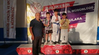 Burhaniyeli sporcuların başarısı sevindirdi