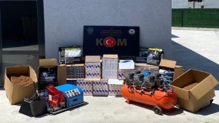 Çanakkalede kaçak sigara operasyonu