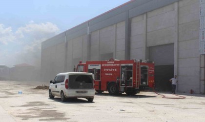 Çarşamba OSBde korkutan yangın