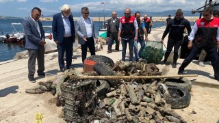 Çevre Gününde dalgıçların denizden çıkardıkları şaşkına çevirdi