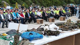 Çevre gününde temizlenen denizden bakın neler çıktı