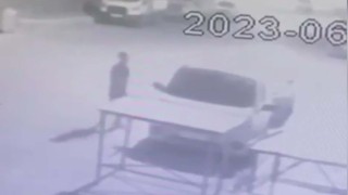 Cizrede park halindeki araçlara çirkin saldırı