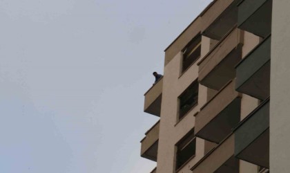 Cüzdanı çalınınca ağır hasarlı binanın damına çıkarak intihara kalkıştı