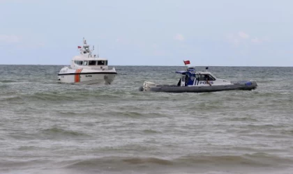 Denizde akıntıya kapıldı; 1,5 saat sonra kurtarıldı/ Ek fotoğraf
