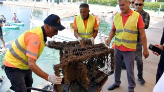 Denizden çıkan atıklar şaşırttı