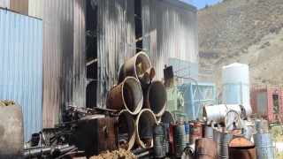 Depodaki yangın büyümeden kontrol altına alındı