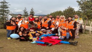 Depremzede çocuklar bu etkinlikle mutlu oldu