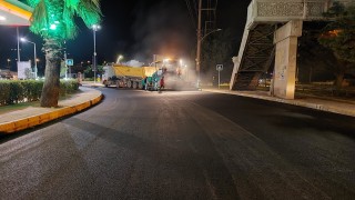 Derince Millet Bahçesi önündeki kavşak yenilendi