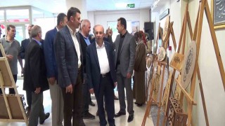 Develi Halk Eğitim Merkezinde sezon sonu sergisi açıldı