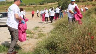 Doğanın yaşaması için temizlik yaptılar