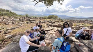 Doğaseverler Aigaide yürüyüş yaptı