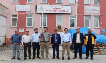 Domaniç ilçe sağlık hizmetleri yerinde değerlendirildi