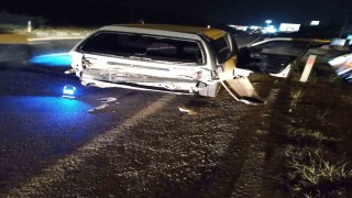 Düğün dönüşü kaza yaptılar: 4 yaralı