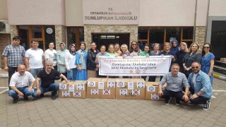 Dumlupınardan İdilliye kardeş eli uzandı