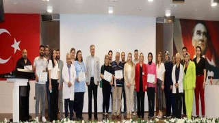 Dünya Tütünsüz Gününde sigarayı bırakan 15 kişiye belge verildi