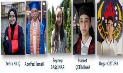 Düzcede 5 öğrenci 500 tam puan yaptı