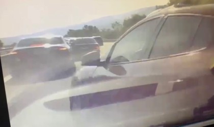 Düzcede 7 aracın karıştığı zincirleme kaza kamerada