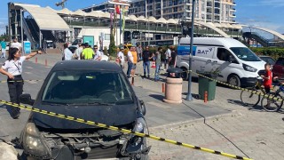 Edremitte zincirleme kaza: 2 yaralı