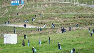 Erciyeste 5 Ton Çöp Toplandı