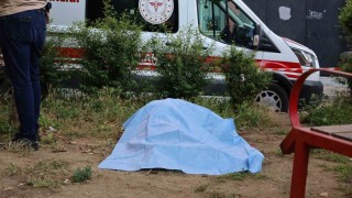 Evinin önündeki parkta intihar etti