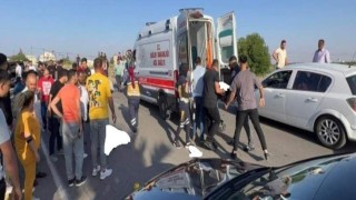 Gaziantepte otomobil ile motosiklet çarpıştı: 1 ölü, 2 yaralı