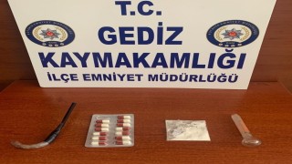 Gedize uyuşturucu getiren 2 şüpheli yakalandı