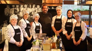 Geleceğin şeflerine ünlü şeften eğitim