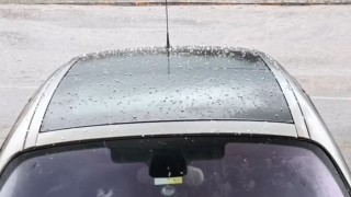 Gemerekte dolu yağışı etkili oldu