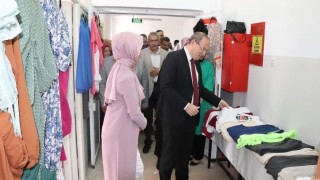 Giyim Üretim Teknolojileri kursunun yılsonu sergisini düzenlendi