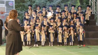 GKV Anaokulu öğrencilerine muhteşem kep töreni