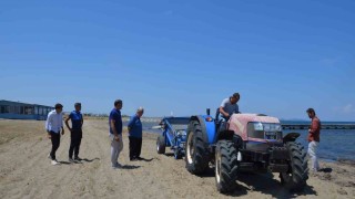 Gömeç plajları artık daha temiz