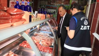 Hakkaride kasap ve şarküteriler denetlendi