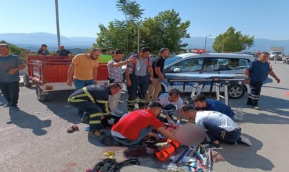 Hatayda pat pat kazası: 5 yaralı