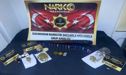 Hatayda uyuşturucu taciri 2 kişi yakalandı