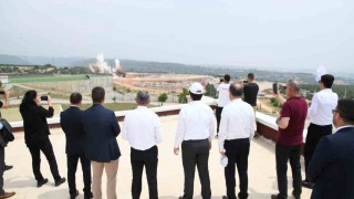 Hataysporun Mersinde konaklayacağı ve idman yapacağı tesis hızla yapılıyor