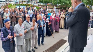 Havzada hacı adayları kutsal topraklara uğurlandı