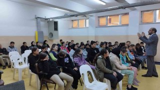 Hisarcıkta ortaokul ve lise öğrencilerine değerler eğitimi