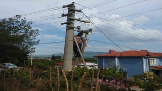 İlçe genelindeki anons sisteminde iyileştirme çalışmaları yaptı