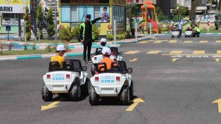 İlk trafik eğitimleri Haliliye Belediyesinden