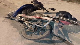 İpsalada kaldırıma çarpan motosikletin sürücüsü yaralandı